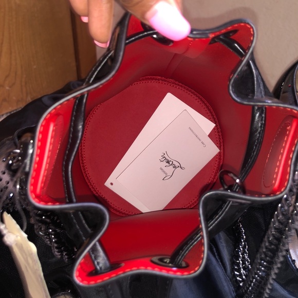 Christian Louboutin Marie Jane suedestrass - Picture 6 of 16